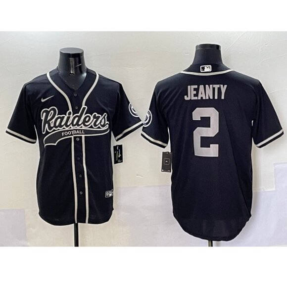 Mens Youths Kids Womens Ashton Jeanty Black Jersey Stitched Black